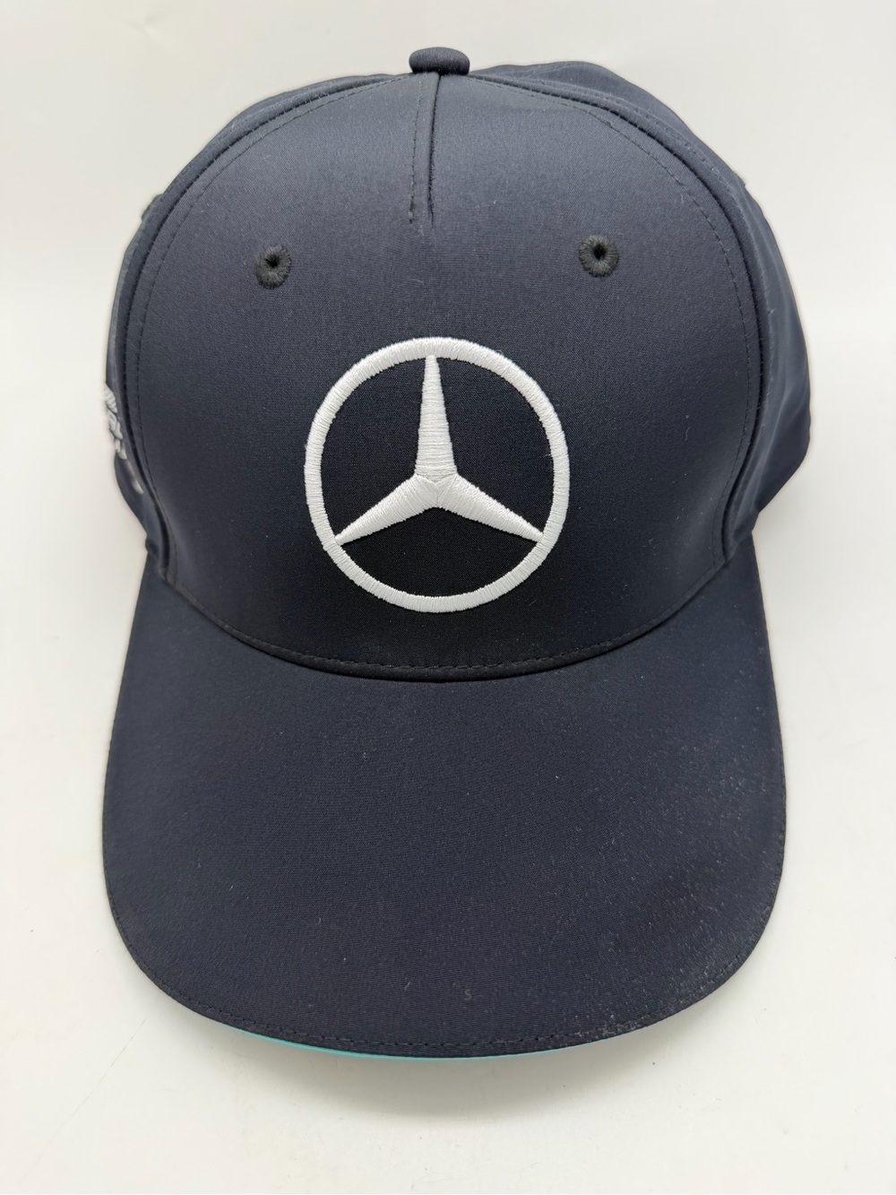 Mercedes-Benz AMG PETRONAS Black Embroidered Logo Baseball Cap